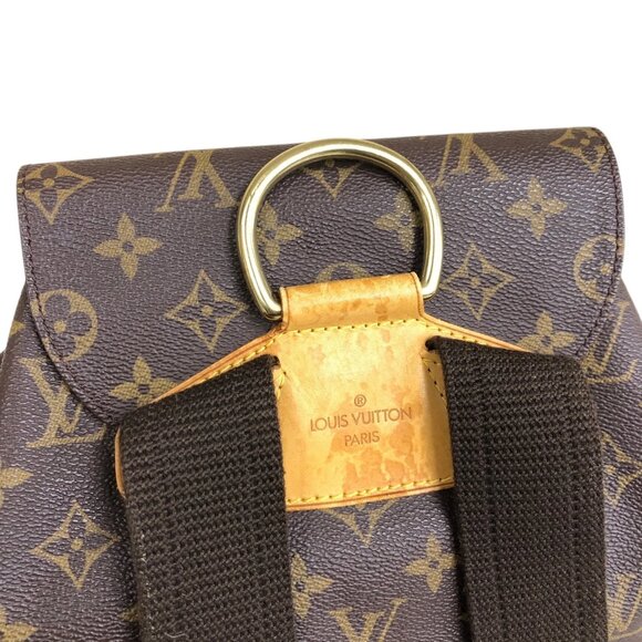 Authentic Louis Vuitton Montsouris GM Monogram Backpack jp540-111425 - Picture 6 of 16